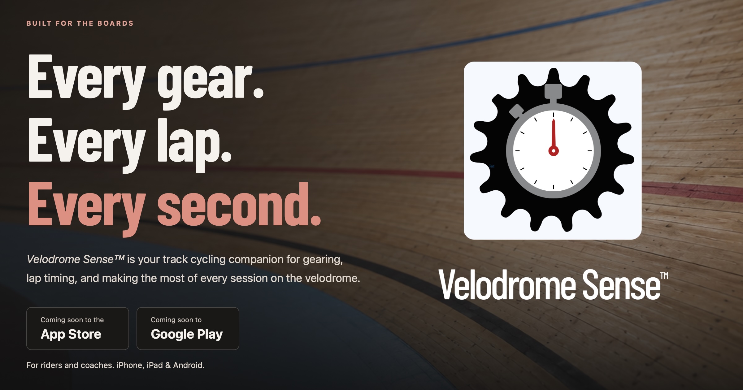 Velodrome Sense